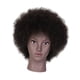 thumbnail image 3 of Cabeza de Maniquí Africana Jinwen con Tejido de Peluca para Práctica de Peluquería, 3 of 8