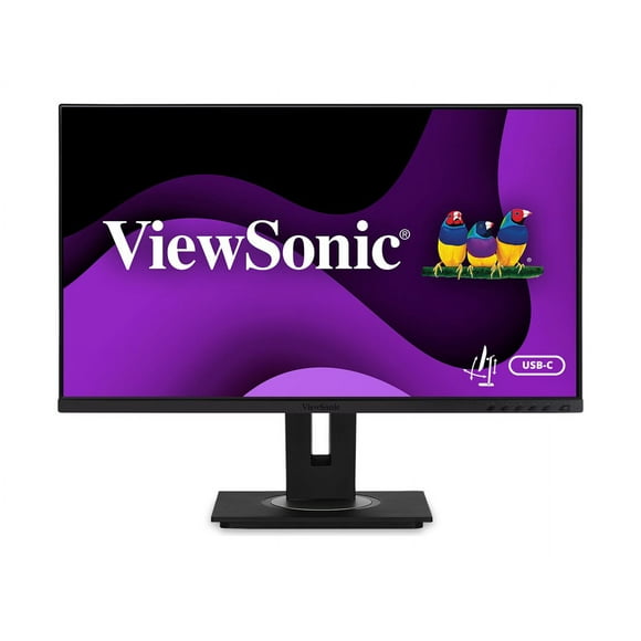ViewSonic VG275 - LED monitor - 27" - 1920 x 1080 Full HD (1080p) @ 60 Hz - IPS - 300 cd/m�� - 1000:1 - 5 ms - HDMI, VGA, DisplayPort, USB-C - speakers