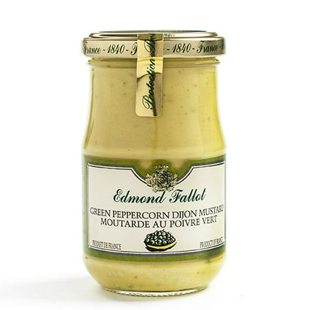 - Edmond Fallot – Dijon Mustard – Green Peppercorn, 7.4oz Jar