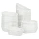 thumbnail image 1 of 1000 moldes ovalados para pastel, pequeños moldes desechables para hornear, moldes de papel con forma de barquito para pasteles y muffins., 1 of 6