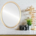 thumbnail image 2 of Miroir Ovale Encadré London - Feuille d'Or - 21 Pouces x 31 Pouces, 2 of 7
