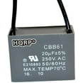 thumbnail image 3 of HQRP 2-Pack Ceiling Fan Capacitor CBB61 20uf 2-Wire, 3 of 7