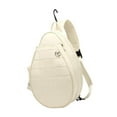 thumbnail image 3 of Mochila de bolsas de tenis mochila gran capacidad multipropósito liso soporte para paletas organizador portátil de tenis de tenis transportista Beige, 3 of 8