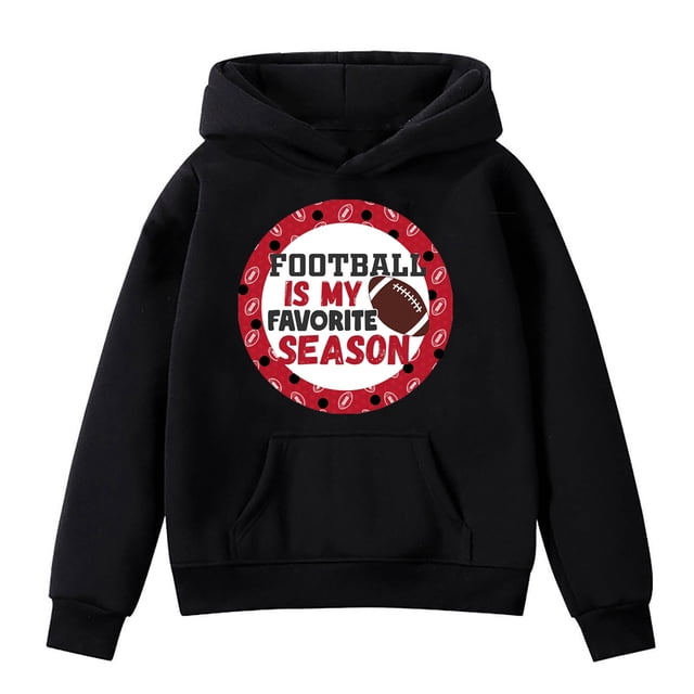 Sweat à Capuche Rétro pour Enfants, Fans de Football, Adolescents, Joueurs de Sport, Garçons Filles, Rugby, Zip, Tie, Zip, Faze, Veste à Capuche Doublée pour Garçons 12-14