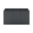 thumbnail image 3 of Modway 48-inch Particleboard and Melamine Wall-Mount Bathroom Vanity, Gray, 3 of 4
