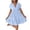 TH260515-Light Blue, variant on Womens Dresses Plus Size 2026 New Trendy Summer Mini Sun Dress Short-Sleeve Dress