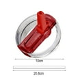 thumbnail image 5 of Shoreew Flip Straw Lid for 40 Oz Tumbler Leak Proof Replacement BPA-Free Reusable Cup Lid for Water Juice Milk Tea, 5 of 7