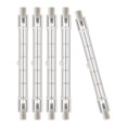 thumbnail image 1 of 5-pack halogen bulbs R7S T3 118mm 500W 120V, J-type halogen bulb, 1 of 5
