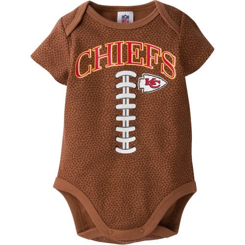 NFL NFL Kansas City Chiefs Baby Boys Football Print Bodysuit