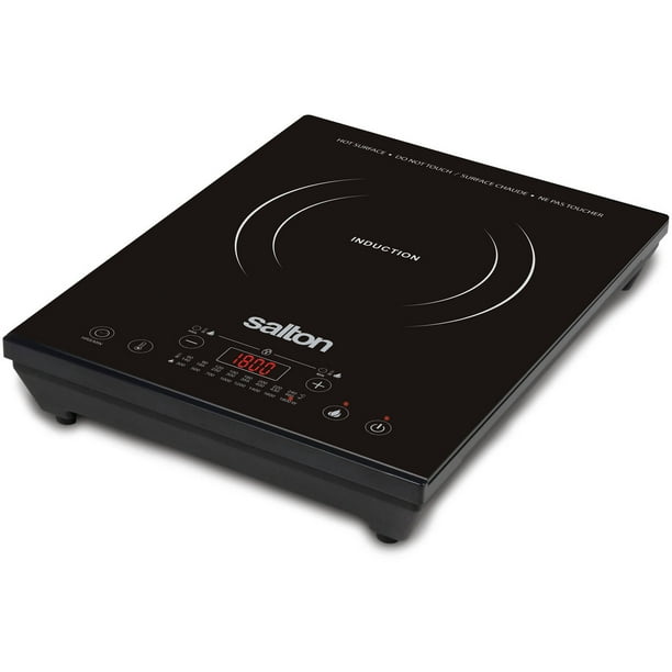 Salton Portable Induction Cooktop, ID1350, Black