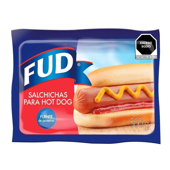 Salchicha FUD para hot dog 500 g