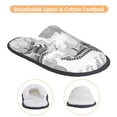 thumbnail image 3 of Slippers for Women, German Shepherd Dog No.1001 Womens Slippers Fuzzy Winter House Shoes, Soft Anti-Skid Slippers Indoor and Outdoor, 3 of 5