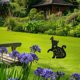 thumbnail image 5 of Estacas de metal para jardín con forma de gato y mariposa, decoración de hierro, gato, flor, césped, silueta para exteriores, para patio, jardín, césped, patio, decoración de metal, regalo para, 5 of 7