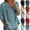 #03 Blue, variant on Womens Embroidered 3/4 Sleeve Linen Shirts Plus Size Bohemian Gauze Tops 2026 Casual Trendy Blouse,L,#03 Orange