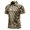 A-Gold384, variant on Mens Polo Shirts Shiny Grid Surface Lapel Collar Shirts Button Front Short Sleeve Party Wear Tops