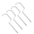 thumbnail image 1 of unbranded 4Ud Soportes Para De De Metal Con Y Soporte Reforzado, 1 of 8