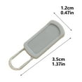 thumbnail image 3 of Universal Zipper Pull Replacement Kit for Jackets Luggage Purses Boots Pants Durable Removable Tab Accessories 2025 Upgrade, 3 of 5