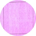 thumbnail image 1 of Ahgly Company Indoor Round Solid Purple Modern Area Rugs, 7' Round, 1 of 4