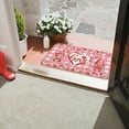 thumbnail image 5 of Non-Slip Welcome Doormat with Heart Pattern for Front Door Entryway, Polyester Indoor Outdoor Rug for Valentine's Day Home Holiday Decor(A), 5 of 8