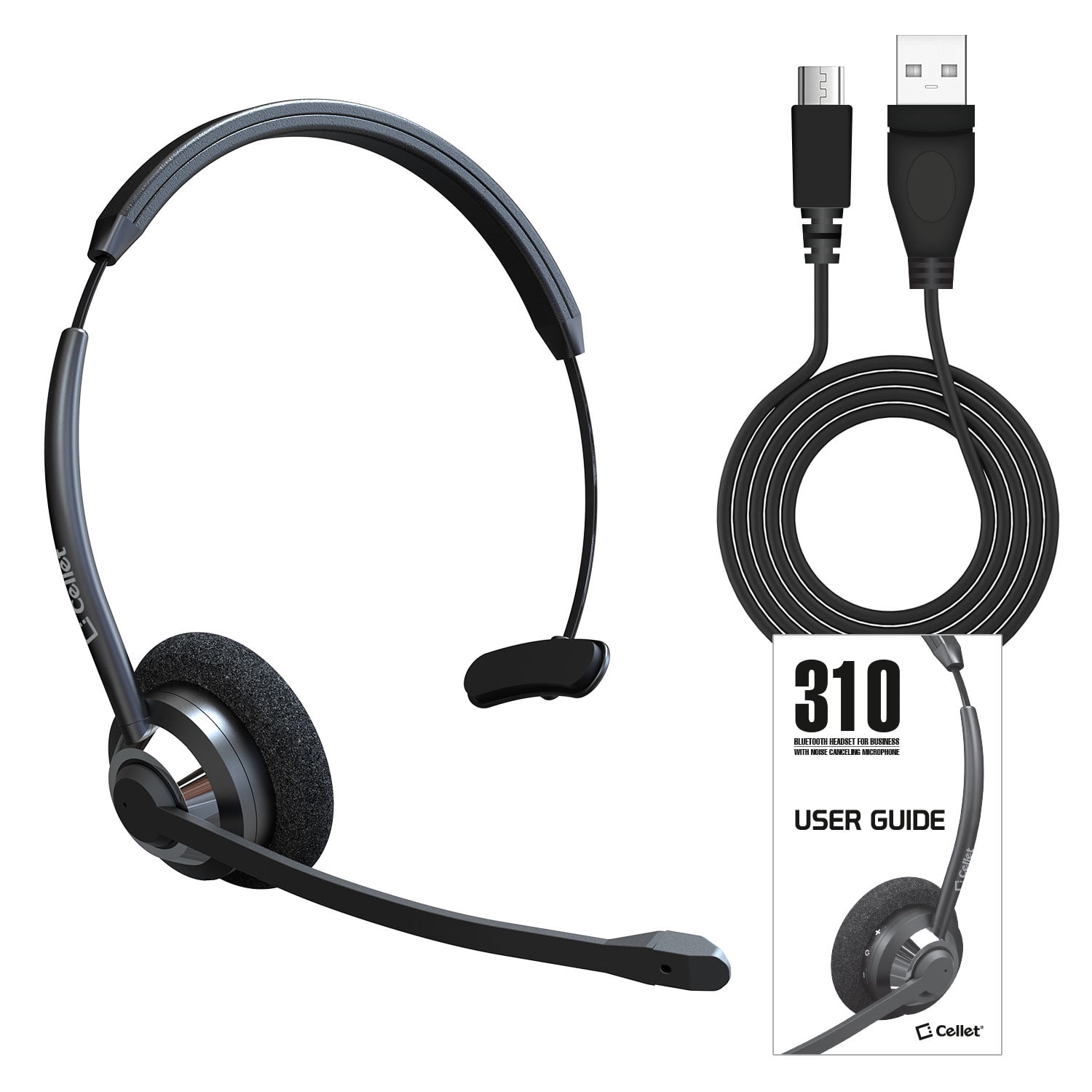 Cellet Handsfree Wireless Headset Wireless Headset With