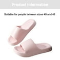 thumbnail image 2 of Dinheiro Cloud Slides para mujeres y hombres Zapatillas Cómodas Cloud Sandalias suaves Zapatos de ducha acolchados, 2 of 5