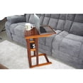 thumbnail image 5 of Casual Contemporary Living Solid Acacia C Table Wth Storage Tray- Mahogany, 5 of 7