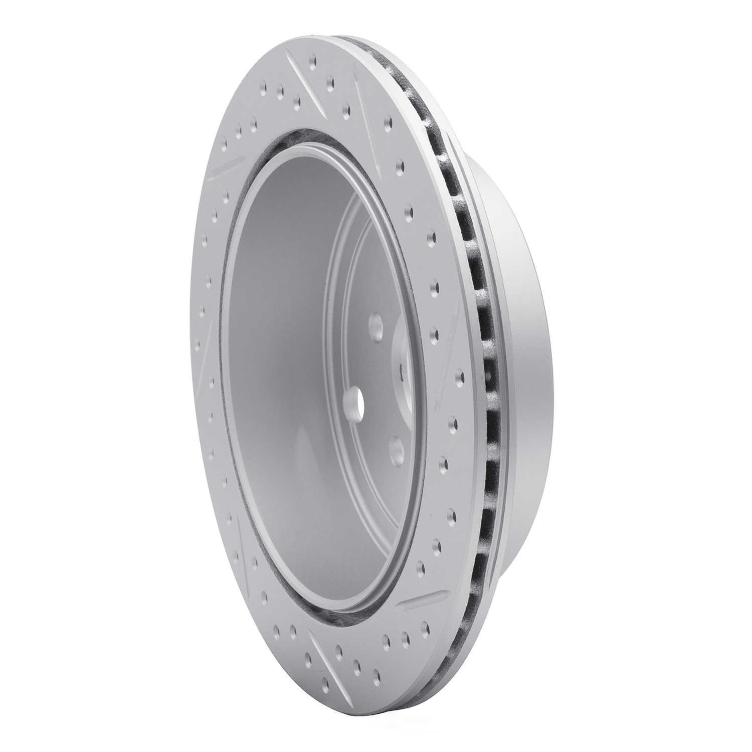 Dynamic Friction Company 830-13023L DFC Geoperformance Rotor - Drilled and Slotted