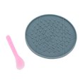 thumbnail image 3 of Placa para lamer de silicona para perros alfombrilla de seguridad para lamer para perros fácil de limpiar diseño novedoso y suave con ventosa para mascotas ANGGREK Otros, 3 of 8