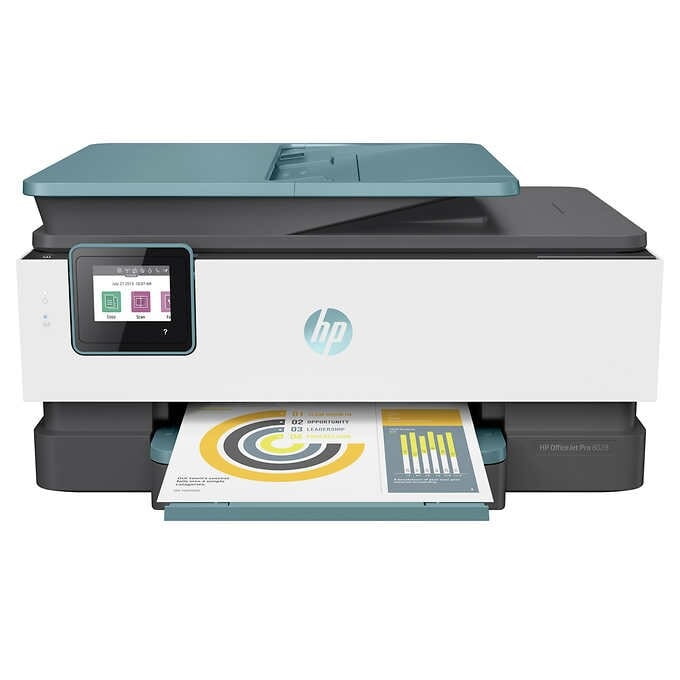 HP OfficeJet 8035e All-in-One Wireless Color Inkjet Printer (Cobalt) – with 12 months Instant Ink with HP+