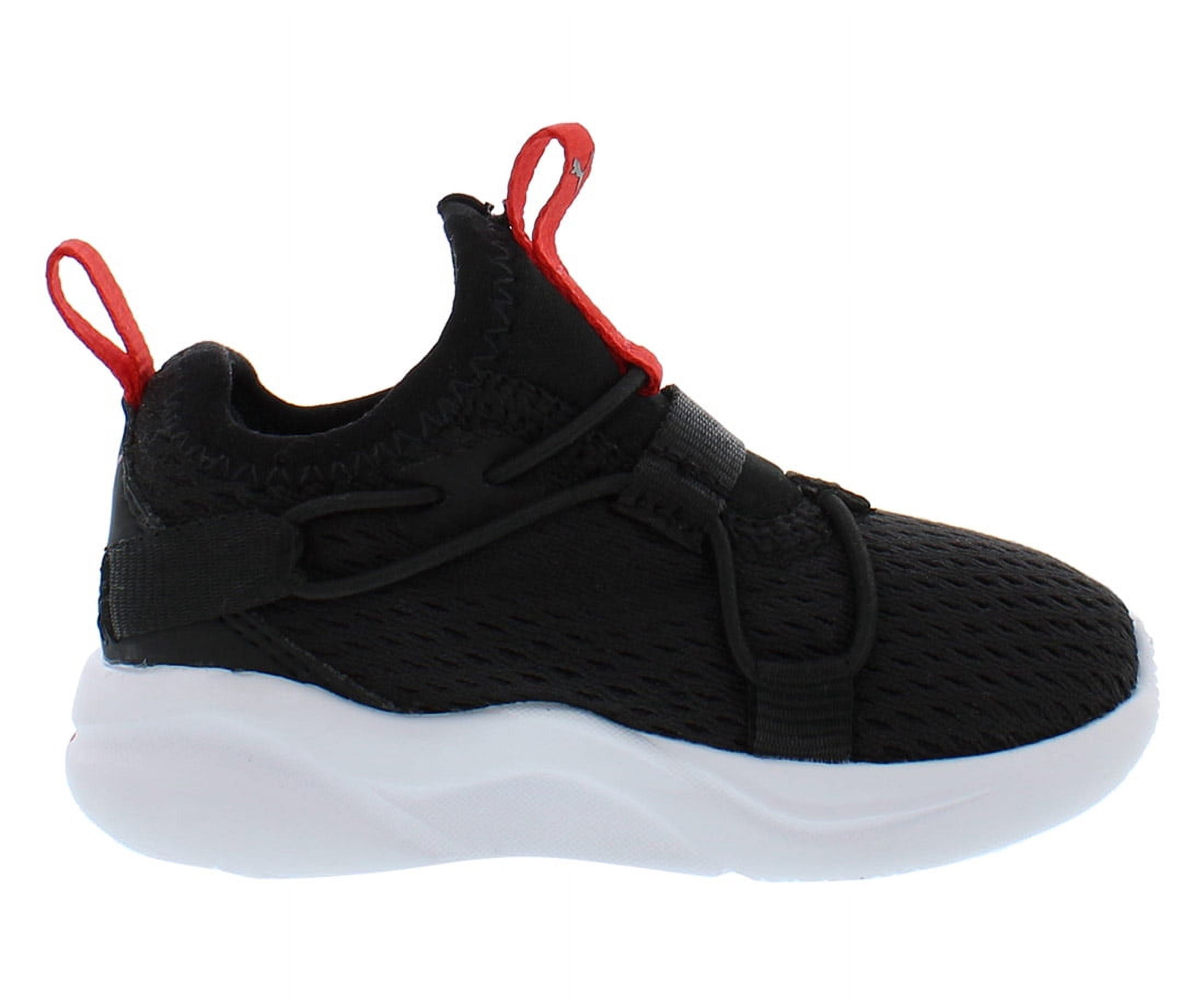 Puma Softride Rift Ac Baby Boys Shoes Size 7, Color: Black/High-Risk Red