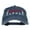 Navy, variant on Bowling Split Happen Embroidered Washed Cap - Khaki OSFM