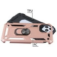 thumbnail image 6 of for Samsung Galaxy A12 5G Armor Hybrid [Military-Grade] with Rotating Metal Ring Kickstand Holder Protective Rugged Shockproof Cover ,Xpm Phone Case [Rose Gold], 6 of 6