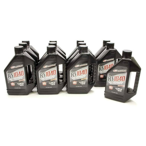 Maxima Racing Oils 10w40 Synthetic Oil Case 12x1 Quart RS1040