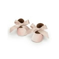 thumbnail image 6 of Baby Girls Mary Jane Shoes Soft Sole Ballet Slippers Bow Princess Newborn Dress Wedding Flat Shoes, 6 of 8