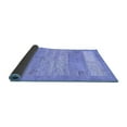 thumbnail image 2 of Ahgly Company Indoor Square Abstract Blue Contemporary Area Rugs, 4' Square, 2 of 4
