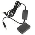 thumbnail image 1 of Cable USB de 55,5 V para fuente de alimentación móvil, acoplador de CC LPE17, batería ficticia para Canon M3, M5 y M6, 1 of 14