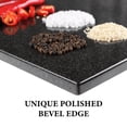 thumbnail image 7 of Koville Luxury Marble Granite Cutting Board for Kitchen,Rectangle, 20*16 in, Zimbabwe Black, 7 of 7