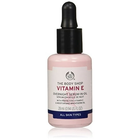 The Body Shop Vitamin E Overnight Serum-in-Oil, 0.9 Fl