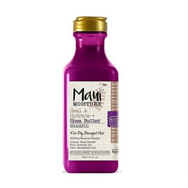 Maui Moisture Shampoo Shea Butter 13 Ounce (Heal & Hydrate) (385ml) (6 Pack) (Pack of 16)