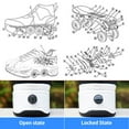 thumbnail image 5 of Roller Skate Shoes for Women,Double Row Deform Wheel Roller Skates,Sneakers with Wheels for Girls Boys, 5 of 6