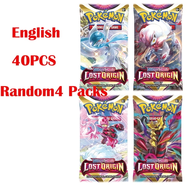 Cartas de Pokémon de las fuerzas Pokemon francesas, caja de refuerzo de origen perdido, juego de cartas coleccionables de fusión PERDUE, juguete más nuevo