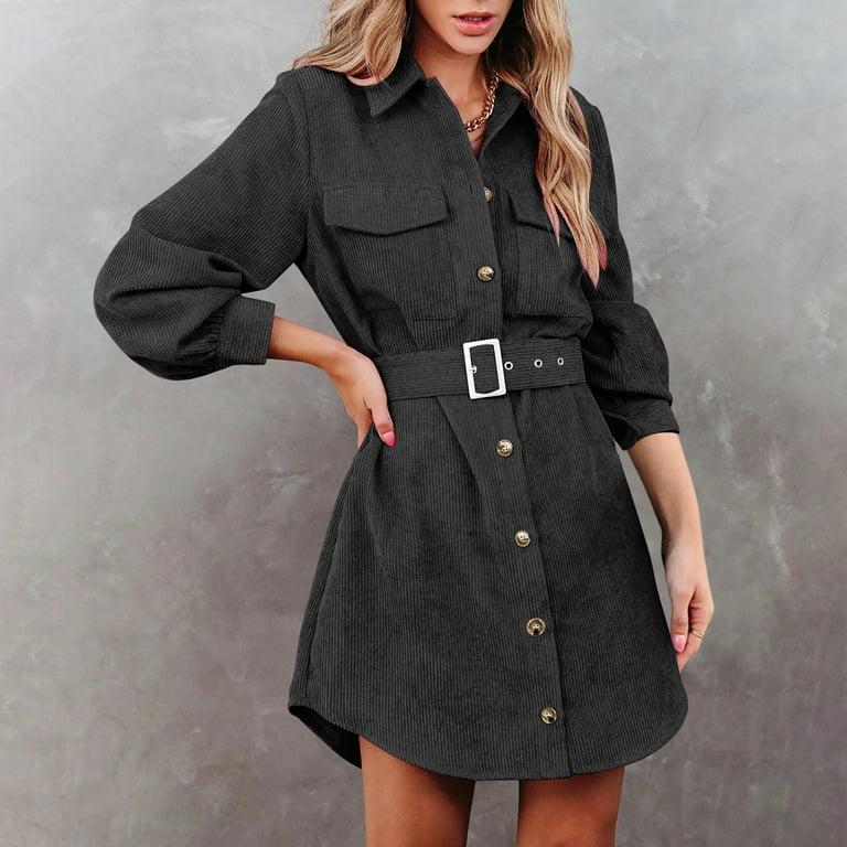 black corduroy dress women Women's Vintage Inspired Corduroy Midi Pinafore Dress for Women, Black Midi Sleeveless Velvet Dress, A-Line Handmade Dress, Xiaolizi 5717#