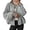Gray, variant on Womens Oversized Cardigans Button Up Long Lantern Sleeve Chunky Knit Casual Soft Fall Sweater Coats