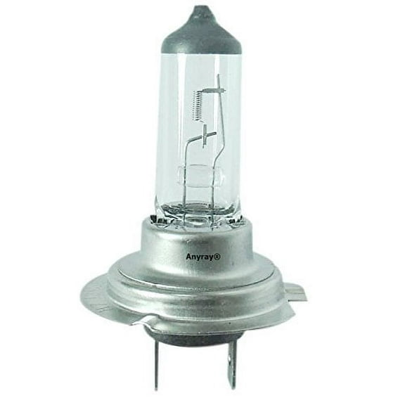 Anyray A1904A (3)-Bulbs Super White H7 12V 55W HID Car Light Bulb PX26d Headlight