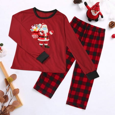 

AXXD Pajamas For Women Maternity O-Neck Relaxed Fit Christmas 3/4 Sleeve Cartoon Pajamas For Women 2022 Sleepwear For Women