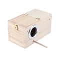 thumbnail image 3 of Caja Nido De Pájaro De Madera, Casa Para Pájaros De Madera, Caja De Cría De Loros Para Exteriores, 3 of 8
