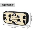 thumbnail image 4 of Goofa Panda Doing Yoga Pattern Big Capacity Pencil Pen Case Office College Large Storage High Capacity Bag Pouch Holder Box Organizer, 4 of 9