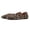 Studded Brown, variant on Women Square Toe Studded Ballet Flats, Metallic Studs Slip‑On Casual Flat Shoes For Daily Party