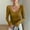 Yellow, variant on BUIGTTKLOP Long Sleeve Shirts for Women 2025 Fall Fashion Scoop Neck Basics Tops Slim Fitted Going out Tops Soft Undershirts