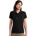 thumbnail image 2 of Sport-Tek Women's 5-Button Placket Knit Collar Polo Shirt, 2 of 4